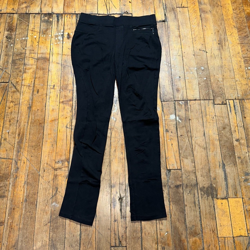 DKNY Jeans Women's Small Black Slim Fit Skinny Leg Dark Wash Stretch Outdoor